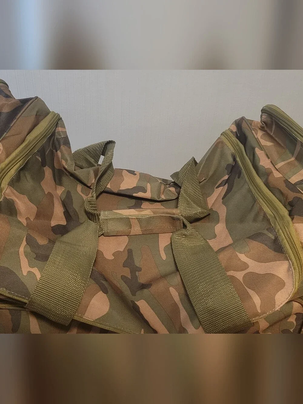 Camo Duffel - Green/Brown